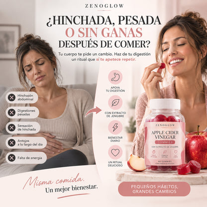 Adiós a sentirte pesada después de comer — Gominolas de Manzana