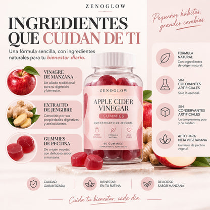 Adiós a sentirte pesada después de comer — Gominolas de Manzana