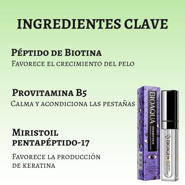 BioaquaLash Pro™ - Serum para pestañas largas y voluminosas en 25 días