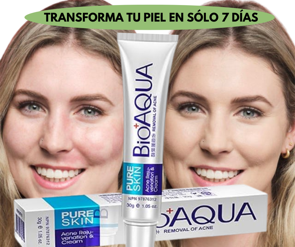 BIOAQUA SKIN™ - Di Adiós a las Imperfecciones y Recupera tu rostro