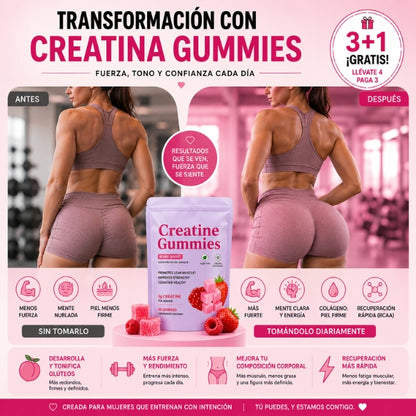 Haz crecer tus glúteos. Más fuerte, más delgada, más segura.