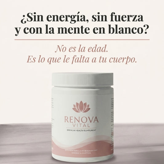 RENOVA VITAL - Creatina para Mujeres 40+