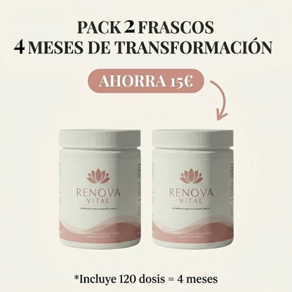 RENOVA VITAL - Creatina para Mujeres 40+