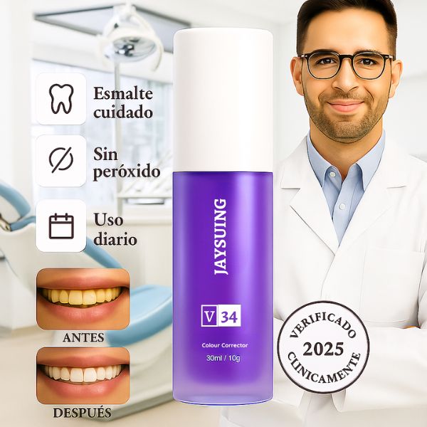 Renueva tu sonrisa con V34 – Whitening Formula®